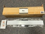 New Alico Elk Bass Modern Chrome 12 Watt Dimmable Led Vanity Light 24" Long. Fixed Price $74.95.
