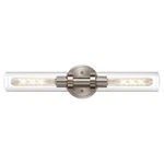 Santostock Brushed Nickel Hardwired, (hardwired) 1 Pack & Clear Glass. Fixed Price $80.36.
