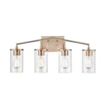 Millennium Lighting Beverlly 27.9 In. 4-LIGHT Modern Gold Vanity. Fixed Price $44.99.