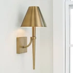 Capital Holden 18 3/4" High Aged Brass Metal Wall Sconce. Fixed Price $156.00.