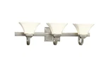 Minka Lavery 6813-84 Agilis Light 32" Wide Bathroom Vanity,brushed Nickel*new*. Fixed Price $121.49.