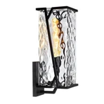 Norwell Large Waterfall Matte Black Outdoor Wall Lantern Sconce 1250-MB-CW. Fixed Price $131.74.