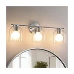 Woshitu Bathroom Vanity Light Fixtures: 23.3 Inch Modern Brushed Nickel Bathr.... Fixed Price $122.57.