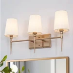 Lnc Modern Gold Bathroom Vanity 23 In. 3-LIGHT Mid-century. Fixed Price $74.99.