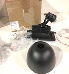 Golden Lighting 3824-A1W Blk-blk Hawthorn 10 In. Matte Black Indoor Sconce. Fixed Price $74.95.