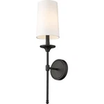 Z-lite 3033-1S-MB Emily Wall Sconce Light In Matte Black. Fixed Price $108.80.