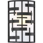 Nuvo Lighting 60/6431 Lansing Wall Sconce Textured Black. Fixed Price $109.99.