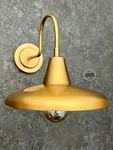 Elegant Raw Brass Wall Sconce Mid-century Bedside Lighting Handmade Ceiling Lamp. Fixed Price $199.00.