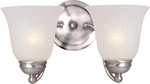 Maxim Basix Light 14 Inch Satin Nickel Wall Sconce Ice 2121ICSN. Fixed Price $49.98.