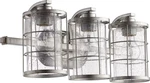 Used Quorum Lighting 5364-3-7 Ellis Bath Vanity Style 20 Inches. Fixed Price $220.00.