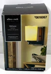 Allen & Roth Wall Scounce Oil-rubbed Bronze Finish #0616067. Fixed Price $29.99.