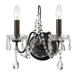 English Bronze Two Light Wall Sconce From The Butler Collection. Fixed Price $198.00.
