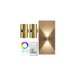 Motion Sensor Wall Sconces Led Rechargeable 4000MAH Brass 2 Pack Wireless Ezvalo. Fixed Price $59.99.