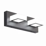 2 Lights Black Modern Bathroom Vanity Wall Acrylic Led Fixture. Fixed Price $53.84.