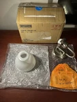 Capital Lighting 8301BN-128 Baxter 10" Bathroom Sconce Frosted Glass Shade. Fixed Price $42.99.