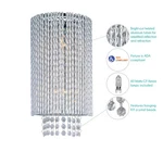 ET2 E23131-10PC Spiral 2-LIGHT Xenon Wall In Polished Chrome. Fixed Price $178.00.