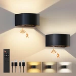 Fulen Motion Sensor Wall Light With Remote Control 3 Colors Wireless Lam.... Fixed Price $45.39.