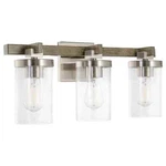 Kira Home Concord 22" 3-LIGHT Farmhouse Vanity / Bathroom + Seeded Cylinde. Fixed Price $67.60.