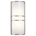 Kichler 11315LED Nickel 16"H Integrated Wall Sconce - Ada Compliant. Fixed Price $183.98.
