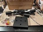 Eietonte Industrial 4-LIGHT Ceiling Fixture (new). Fixed Price $13.00.