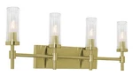 Afx HNTV3011MB Huntington 4 Light 30"W Vanity - Brass. Fixed Price $98.40.