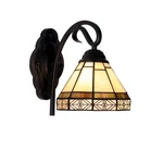 Belle Mission-style 1- Light Blackish Bronze Finish Wall Sconce 7" Shade. Fixed Price $81.29.