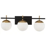 George Kovacs P1353-618 Alluria Vanity Bath 3-LIGHT, 225 Total Watts----. Fixed Price $321.12.