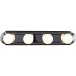 Volume Lighting 4-LIGHT Chrome Bathroom Vanity, V1124-3. Fixed Price $44.99.