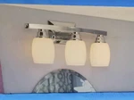 Allen + Roth 21-IN 3-LIGHT Chrome Modern/contemporary Vanity. Fixed Price $29.99.