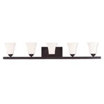 Livex Lighting Ridgedale Polished Chrome Bath Vanity Black 6485-04. Fixed Price $455.96.