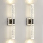 Ccycol Modern Led Wall Sconces Set Of Two 4000K 2-PACK, Brushed Nickel. Fixed Price $181.11.