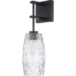 Capital Lighting 628611MB-450 17" Wall Sconce, Matte Black. Fixed Price $63.23.