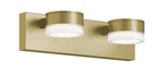 Afx EMAV1604LAJUD Emma 2 Light 16"W Vanity - Brass. Fixed Price $168.00.