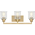 Savoy House Lighting 8-1972-3-322 Hampton Bathroom Vanity Warm Brass. Fixed Price $292.00.