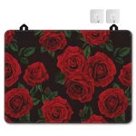 Stove Top Cover For Electric Christmas Kitchen Decor Red Rose Extra. Fixed Price $29.98.