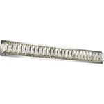Elegant Lighting Monroe 35.4" Royal Cut Crystal Vanity Chrome. Fixed Price $390.00.