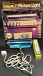 Satco S72-207 Deluxe 7'' Picture Light Polished Chrome Finish With Bulb Nos. Fixed Price $34.99.