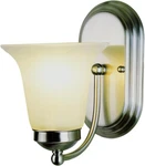 2 New Trans Globe Lighting 3501 Bn 1-LIGHT Wall Sconce Brushed Nickel Fixtures. Fixed Price $12.77.