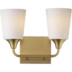 Maxim Lighting 12882SWNAB Hudson Bathroom Vanity Natural Aged Brass. Fixed Price $110.00.