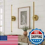 Lumiquesce 40 Inch Battery Operated Wall Sconce Set Of 2-8000MAH Rechargeable. Fixed Price $220.33.