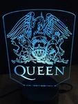 Queen Led Neon Light Sign Man Cave Game Bed Room ,bar Garage Rgb. Fixed Price $29.99.