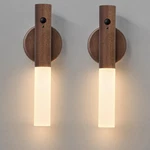 Wall Sconces Set Of Two Battery Operated, Motion Sensor Night Light Magnetic. Fixed Price $47.86.