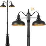 Vianis Outdoor Post Light, Dusk To Dawn Farmhouse Lamp An.... Fixed Price $283.79.