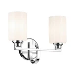 Kichler Gioe Light Wall Mt Bath Arm, Chrome/white - 55225CH. Fixed Price $169.99.