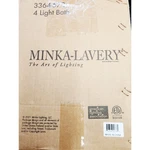 Minka Lavery 3364-572 Monico 36" 4-LIGHT Bathroom Vanity Painted Bronze. Fixed Price $149.90.