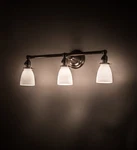 Meyda Tiffany 199096 Revival 3 Light 25"W Vanity - Nickel. Fixed Price $889.20.