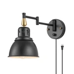 Trlife Dimmable Swing Arm Wall Lights With Plug Cord Mounted In.... Fixed Price $44.63.