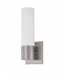 Nuvo 60-3953 Link Light Tube Wall Sconce White Glass 13W GU24 Brushe. Fixed Price $79.99.