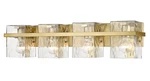 Z-lite 1938-4V Bennington Light 29"W Bathroom Vanity Gold. Fixed Price $498.00.