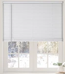 Calyx Interiors Cordless White 1 Light Filtering Mini Blinds 34.5 60. Fixed Price $35.99.